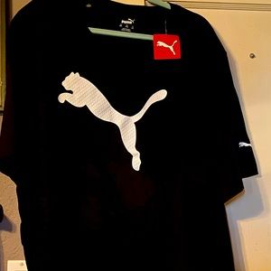4XL NWT Mens Black Puma T shirt